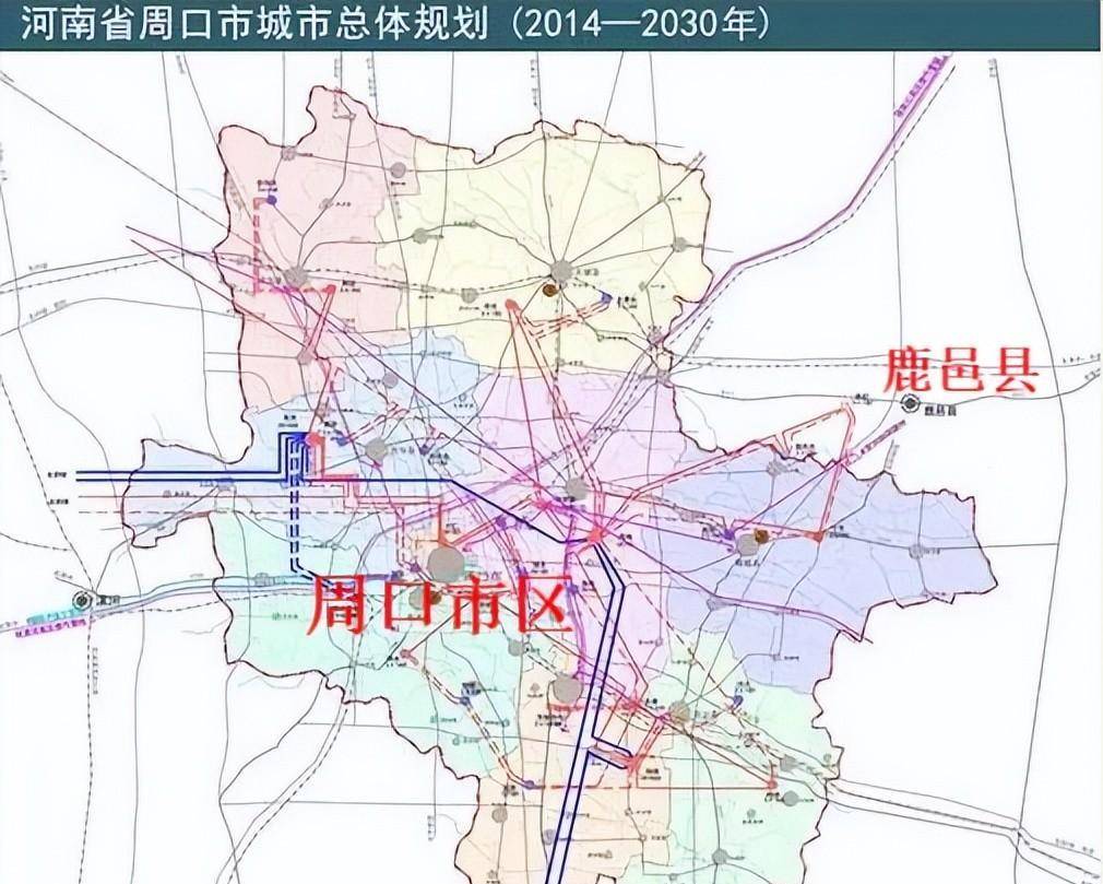 河南周口最新规划图揭秘，城市发展的蓝图与未来展望